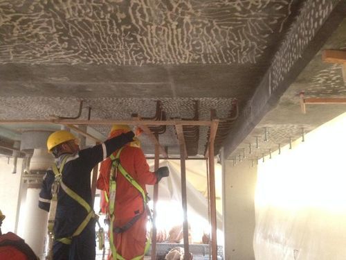 Jetty under deck maintenance